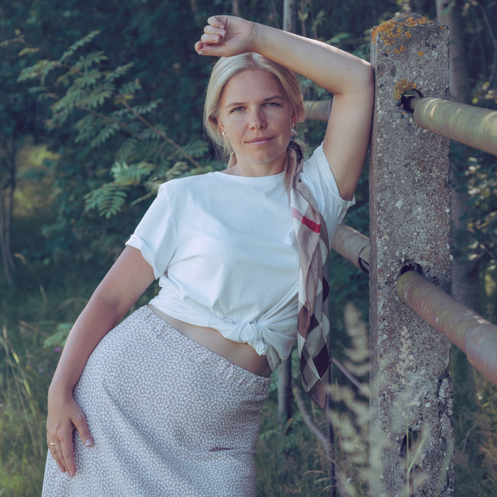 Эмоциональный портрет в парке Одинцово, фотограф Каримов