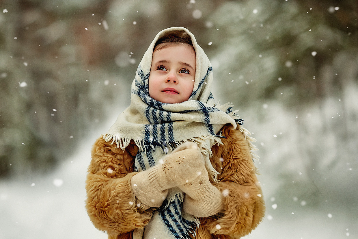 Зимняя прогулка. Детский и семейный фотограф в Екатеринбурге