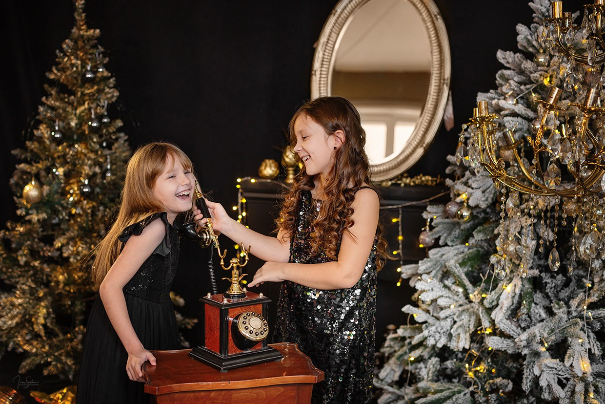 Новогодние фотосессии в студии Парадная. Детский и семейный фотограф в Екатеринбурге