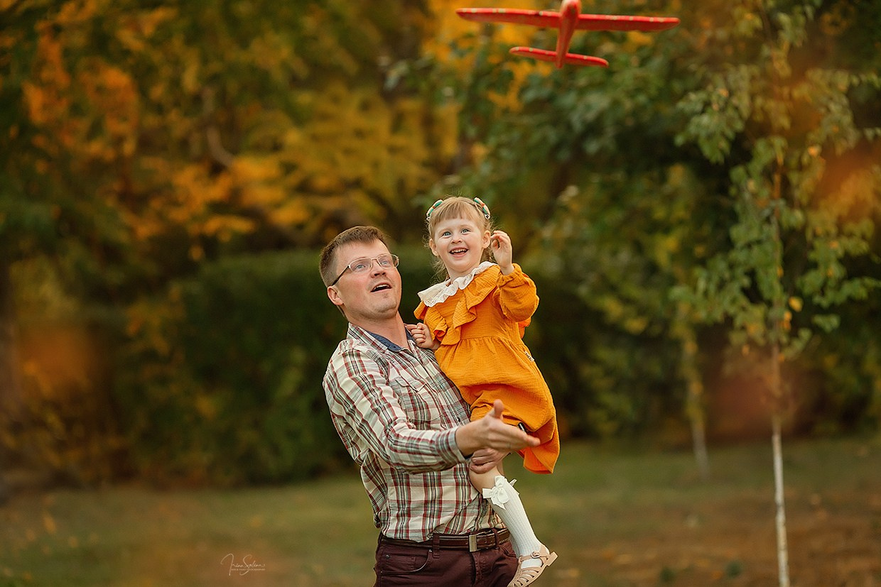 Осенняя фотосессия в парке УРУГПС. Детский и семейный фотограф в Екатеринбурге