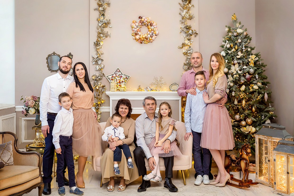 Фотосъемка Большой семьи. Детский и семейный фотограф в Екатеринбурге
