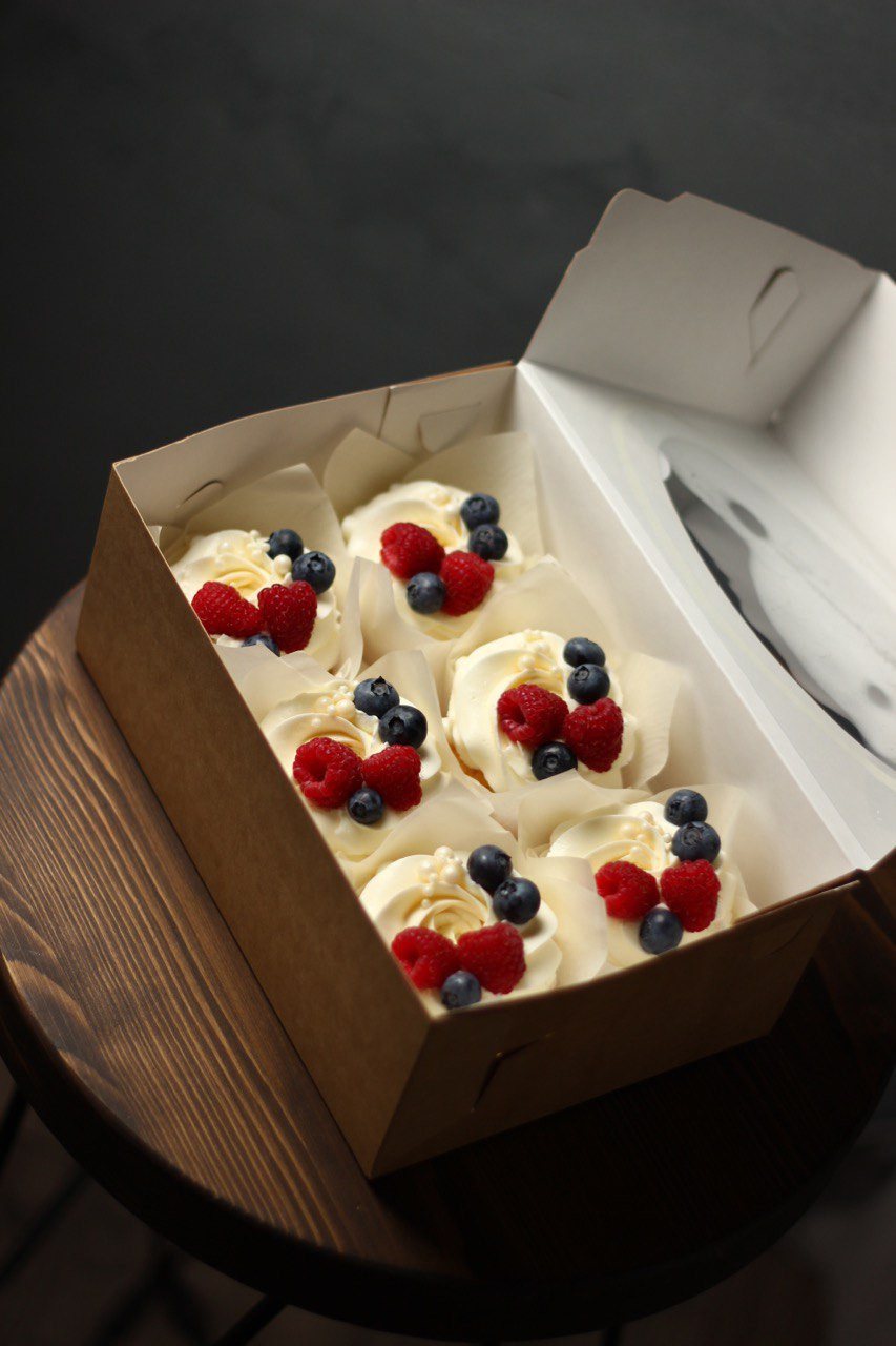 Муссовые пирожные, трайфлы, капкейки в Краснодаре с доставкой. Кондитер Наталья Ташматова