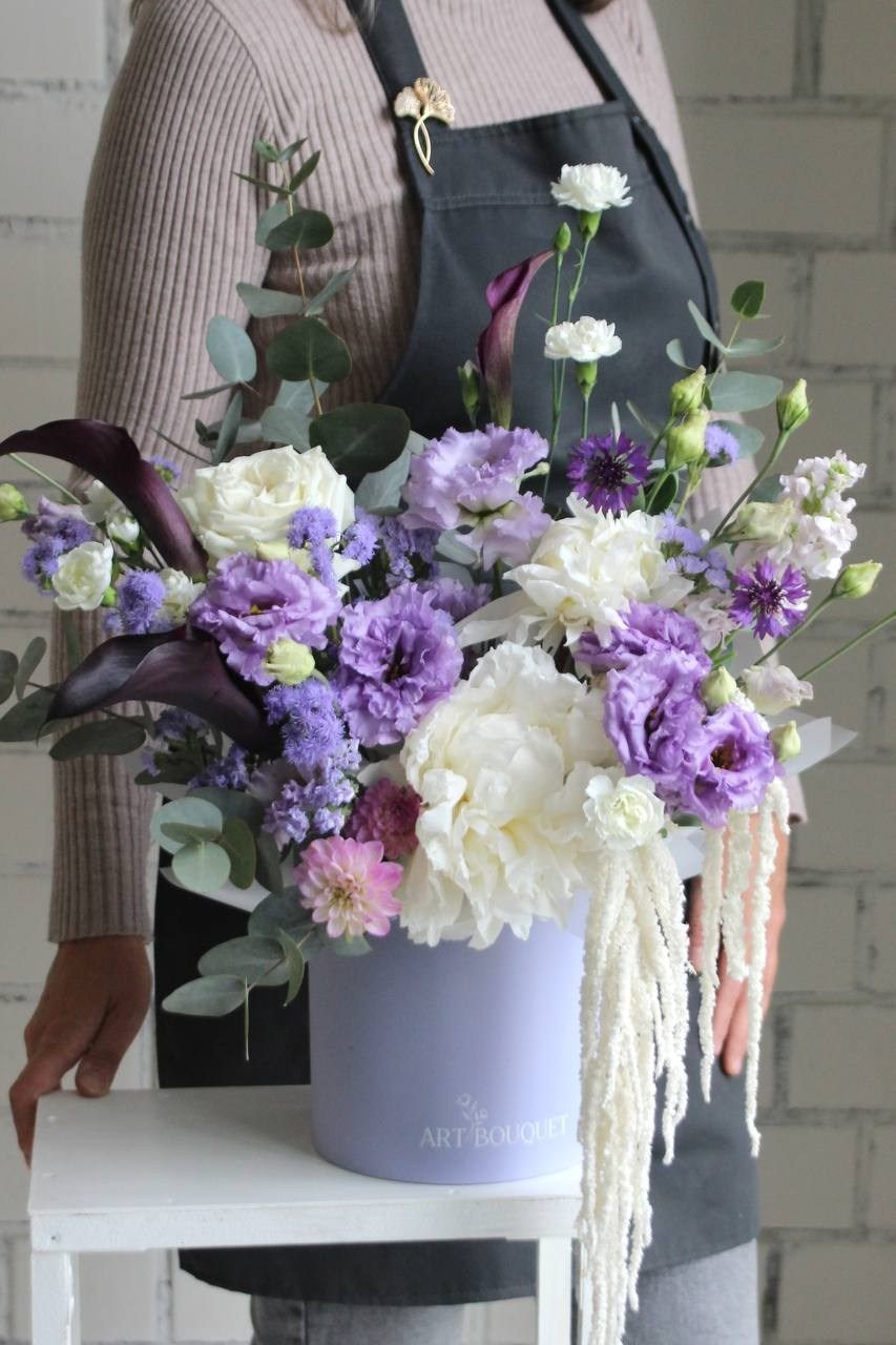 Сиреневая. Арт Букет- цветочный дом в Челябинске и Ревде