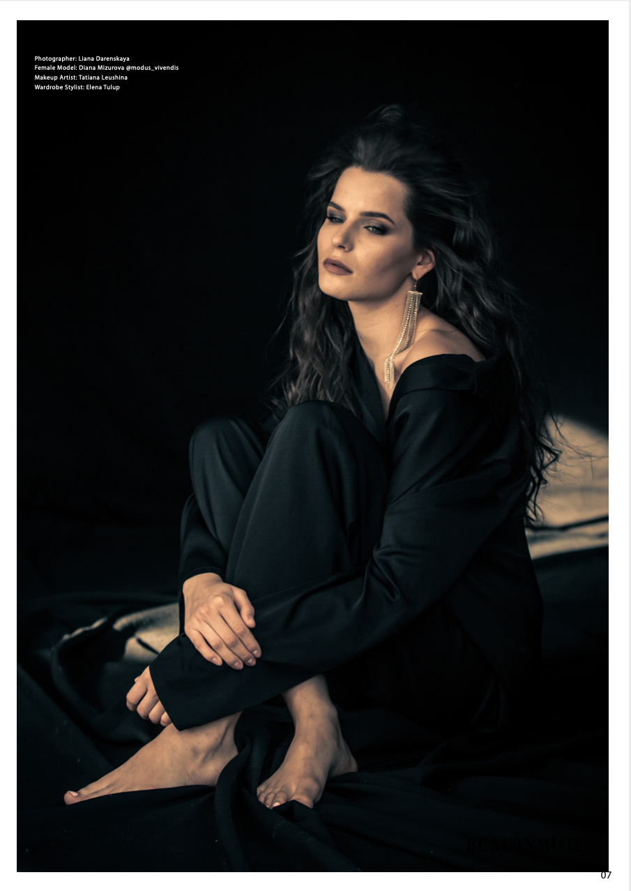 Шатер Линдберга.Публикаци в журнале Beauty mute magazine. Визуальный художник Лиана Даренская, Москва