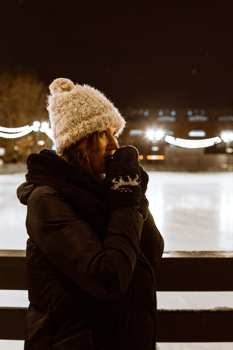 Фотосессия на катке в Новой Голландии.