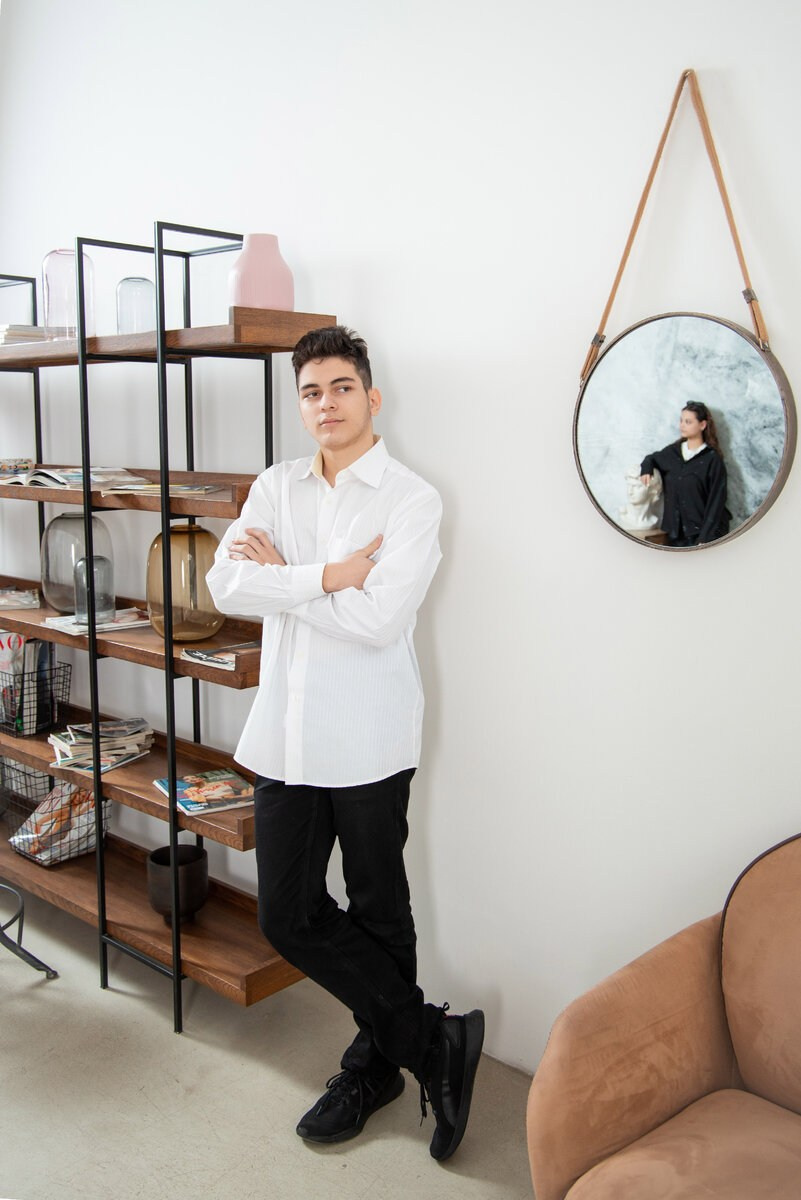 Школьная фотосессия в студии. Выпускные альбомы в Москве и Подмосковье