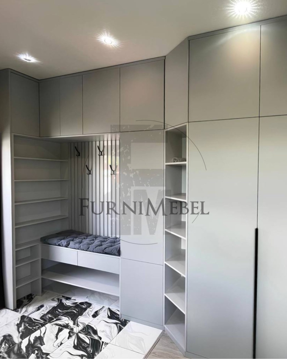 Прихожие на заказ по индивидуальным размерам в Москве