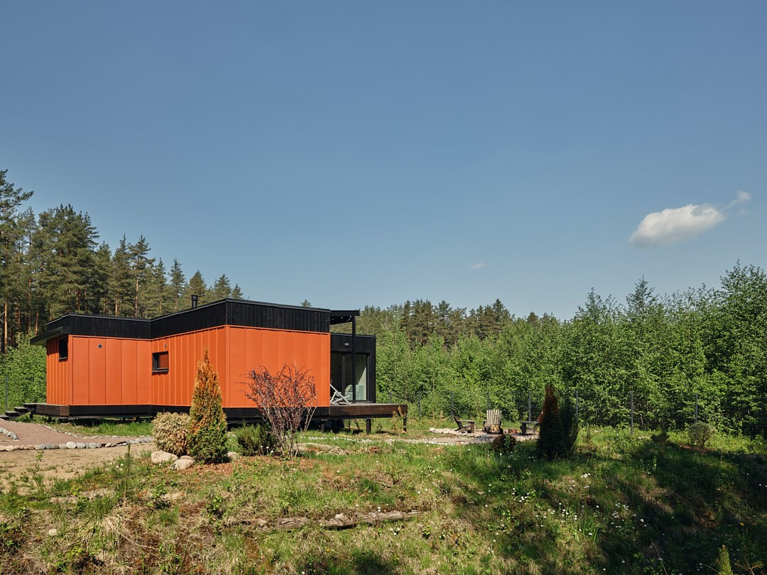 Турбаза в Карелии. Полякова Екатерина — дизайнер интерьера, архитектор