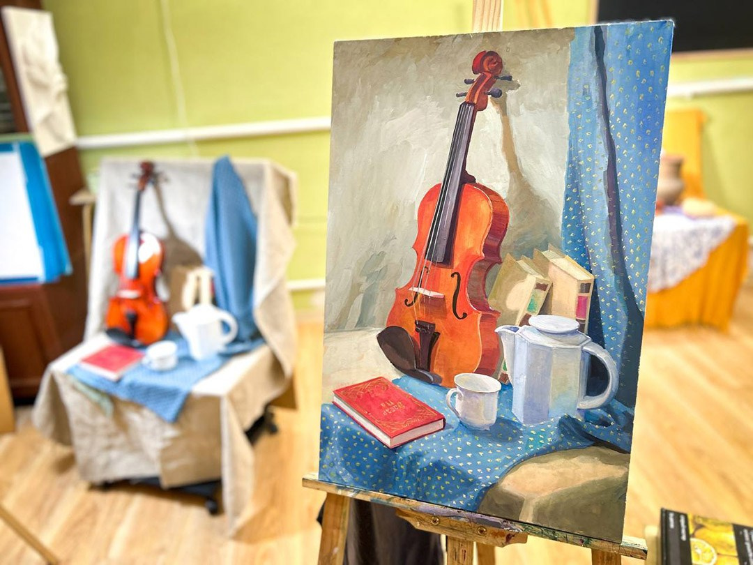 Групповые занятия для взрослых. Тихонова Анна —художник-график, художник-монументалист, живописец, педагог