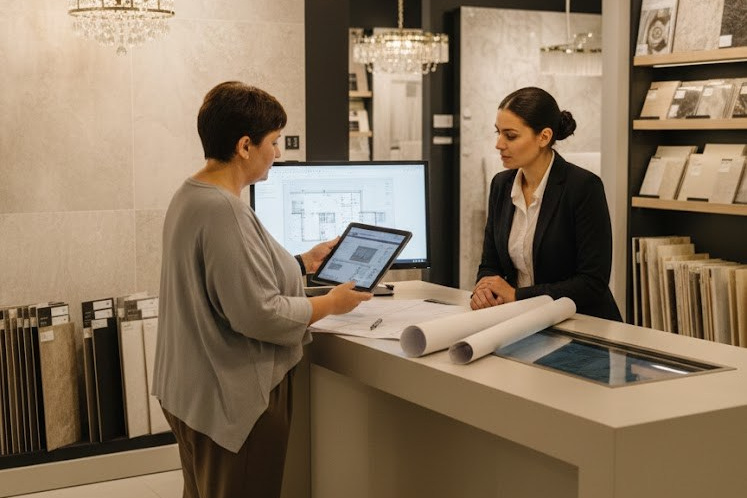 Контроль реализации проекта и точная комплектация: мебель, свет, материалы, поставки — под ключ и без стресса.