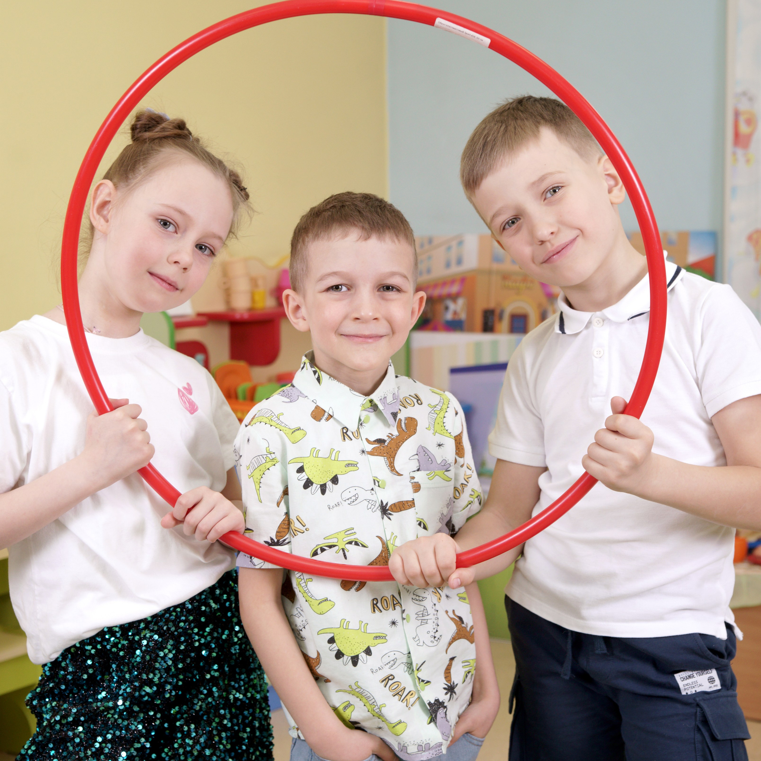 Фотосессия выпускников в детском саду - постановочные кадры