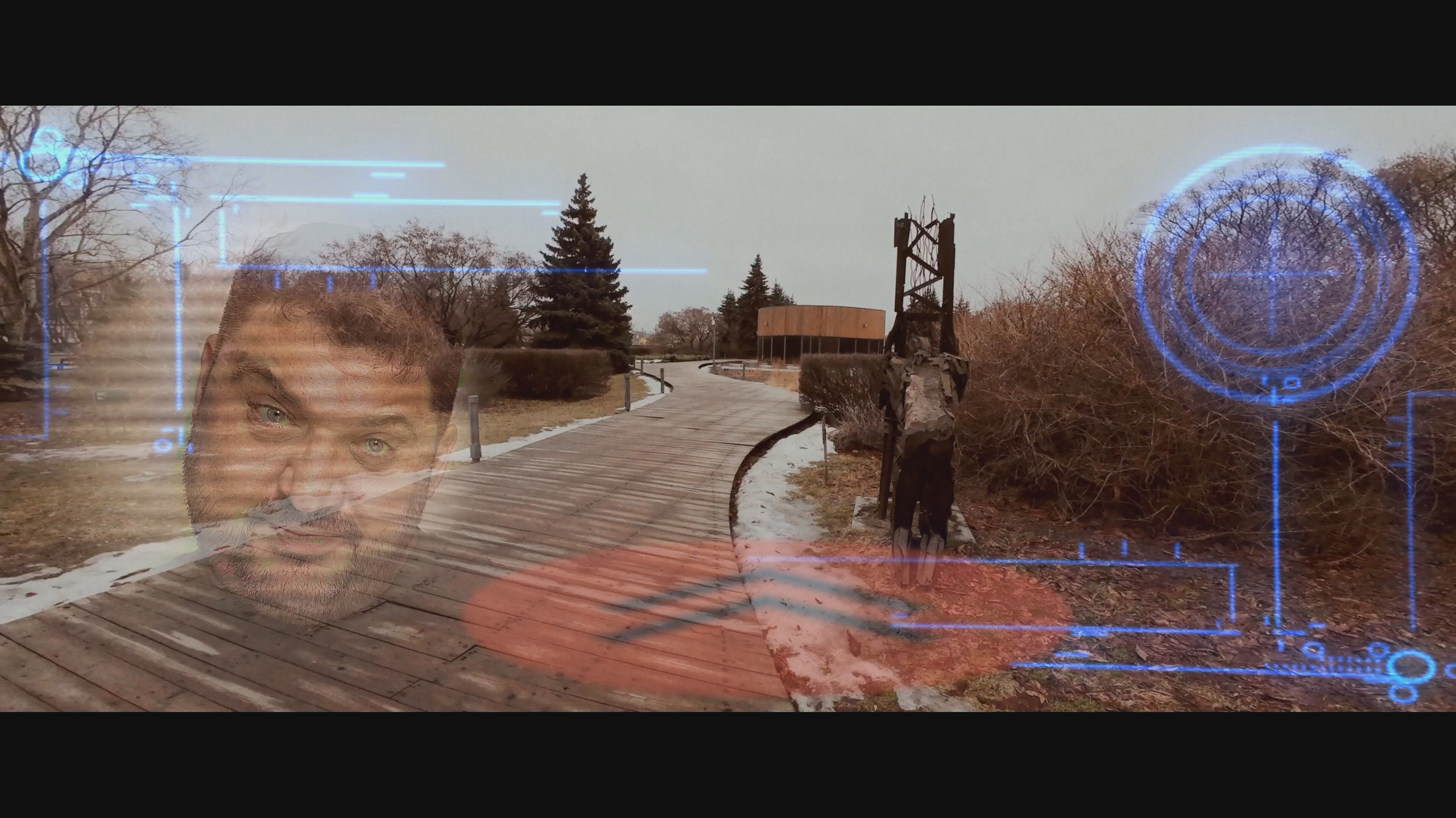 Кадр из короткометражного фильма "СвидАIние"  реж. Александр Гладкий