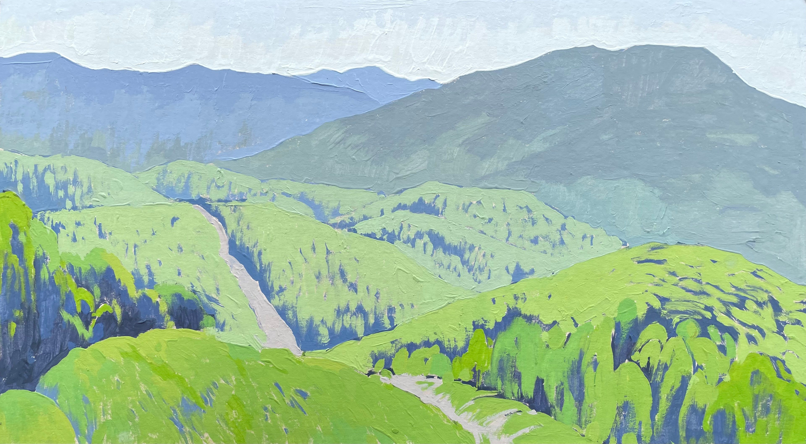 Пейзажи. Художница Лиза Владимирова