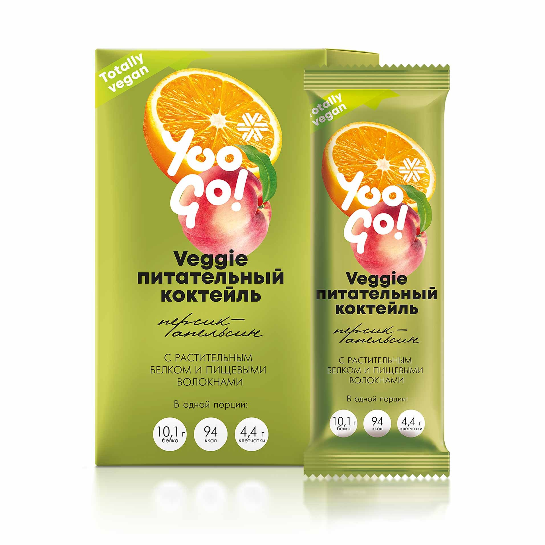 Питательный коктейль (персик-апельсин) — Yoo Gо от Сибирское здоровье