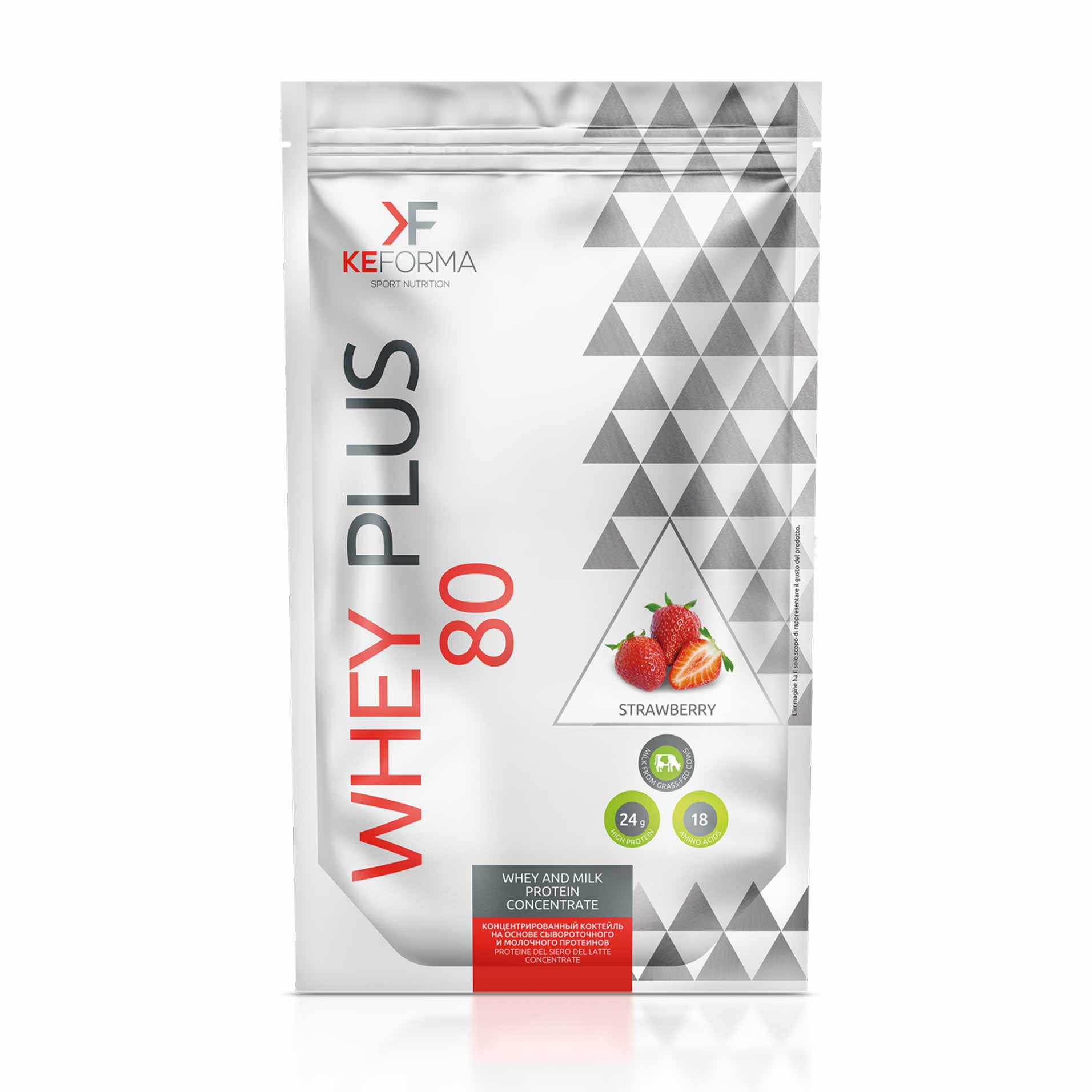 Протеин WHEY PLUS 80 (клубника) Keforma от Сибирское Здоровье