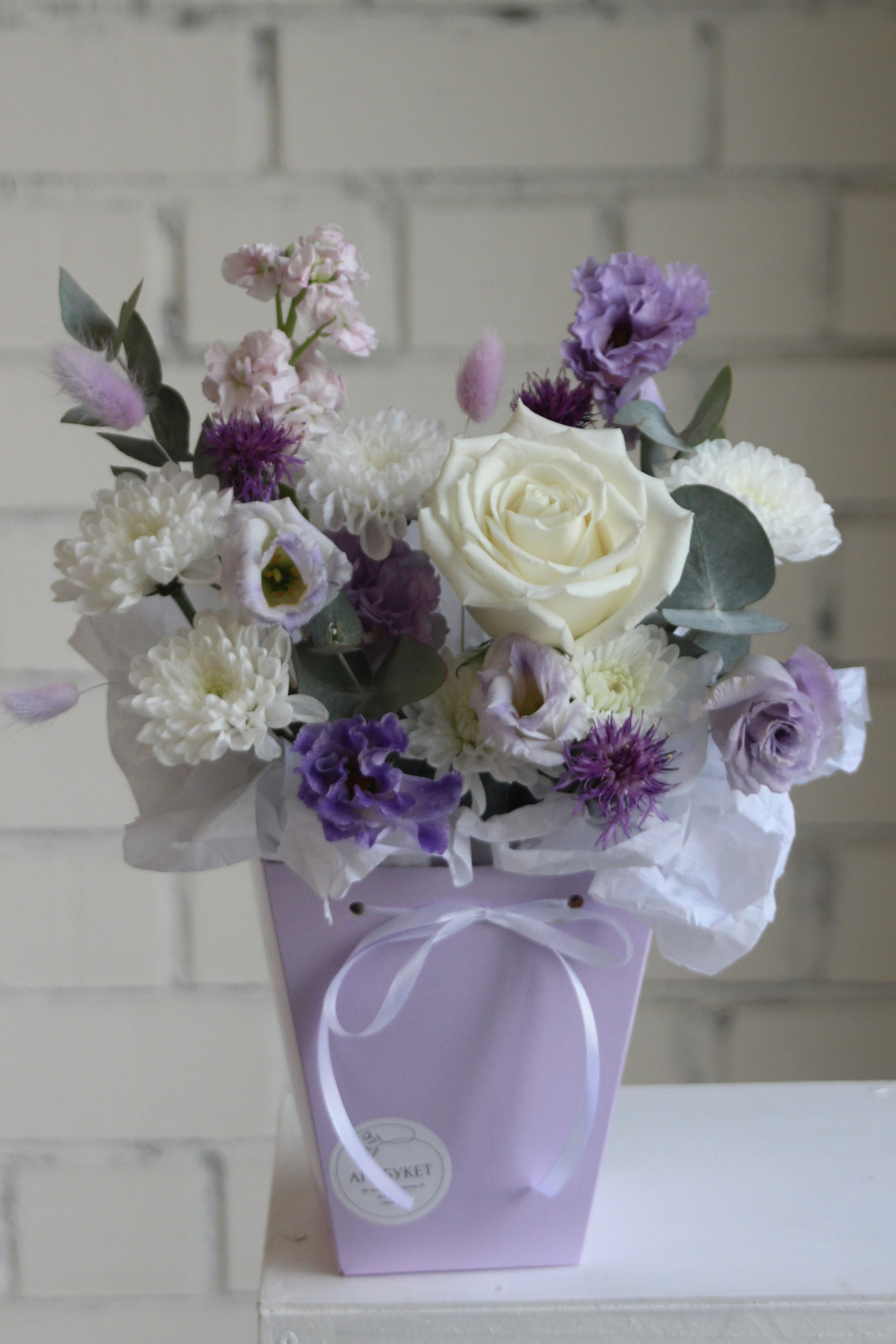 Сиреневая. Арт Букет- цветочный дом в Челябинске и Ревде