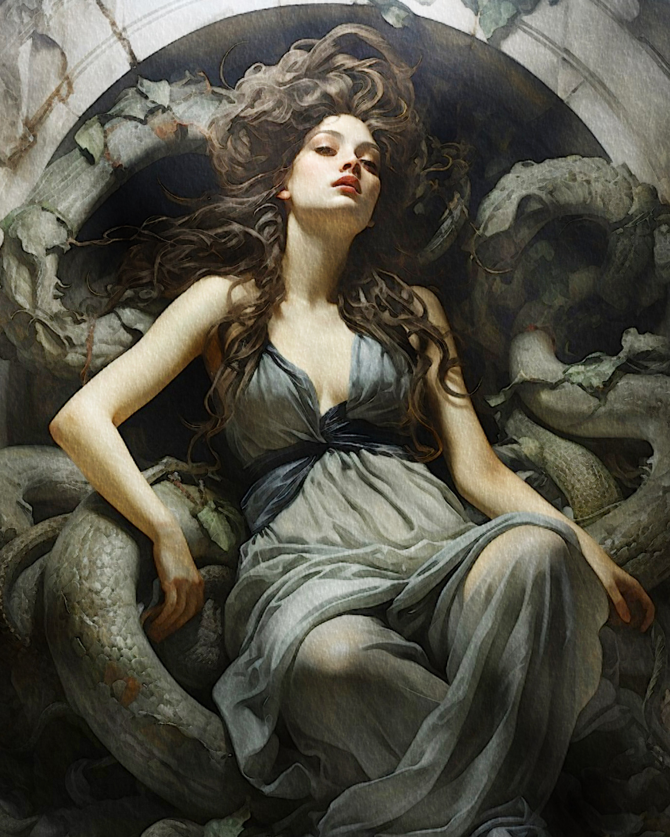 Нейросети обучение генерация изображений иллюстрация procreate photoshop