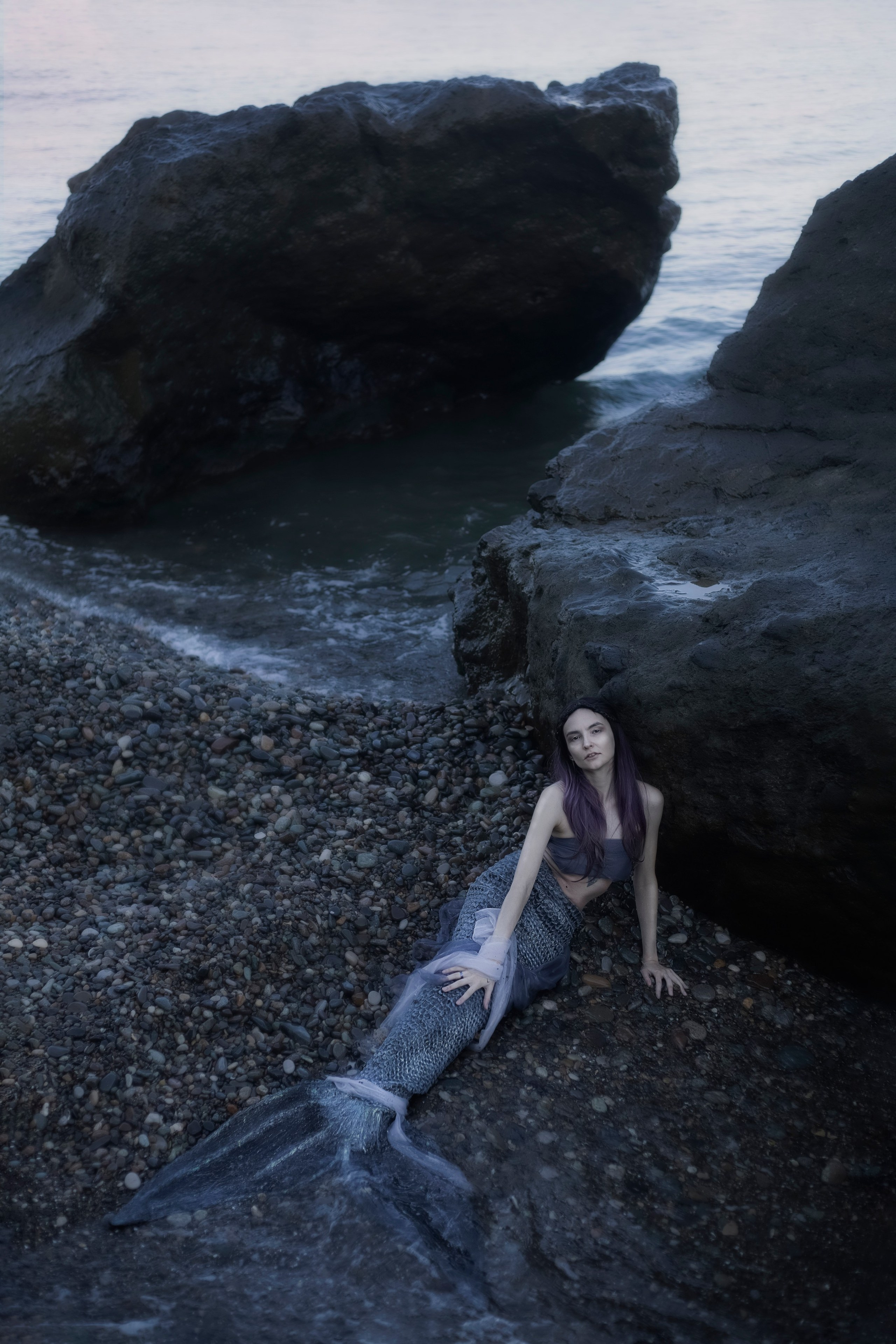 Mermaid. Art photographer Tatiana Serbina