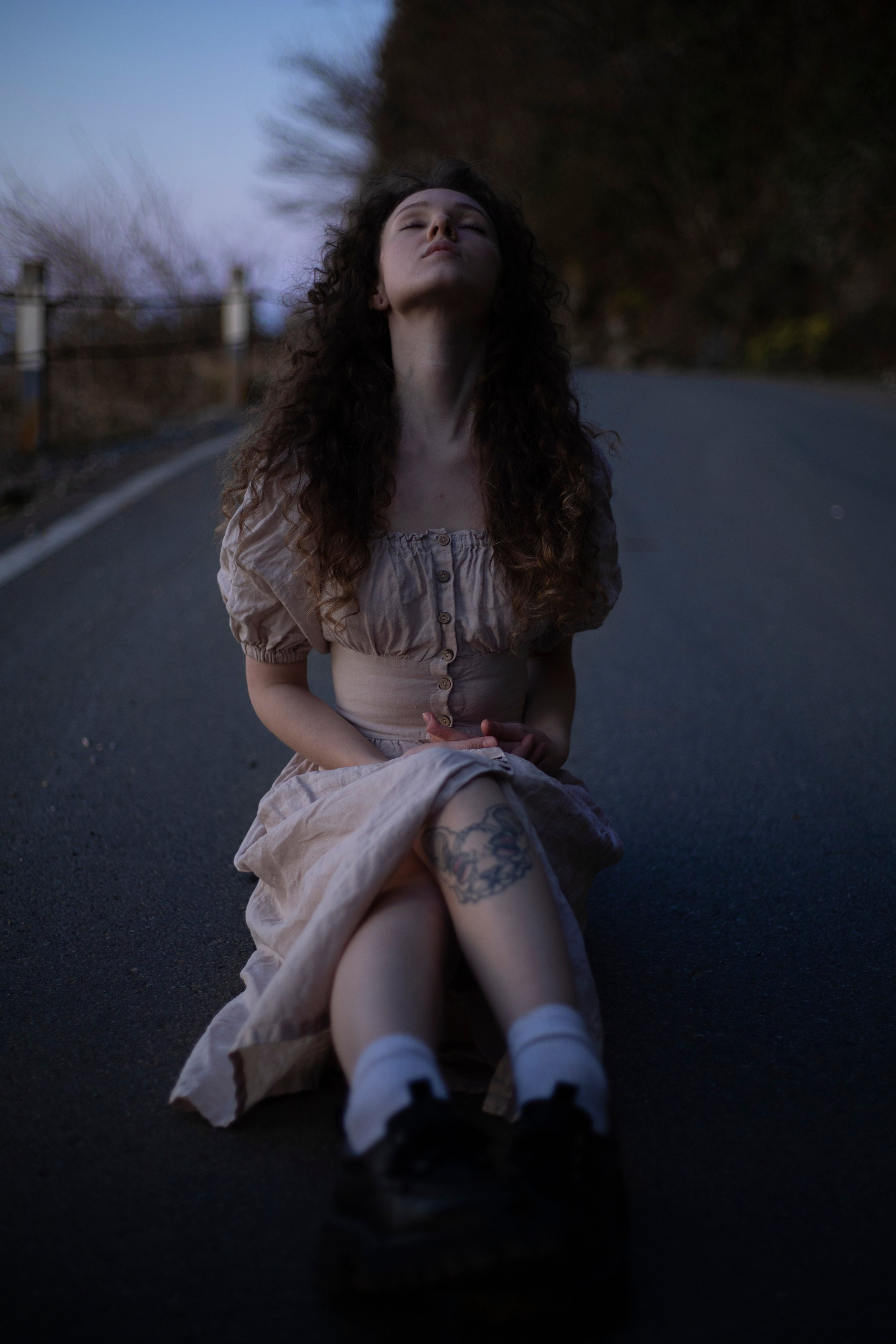 Sunset. Art photographer Tatiana Serbina