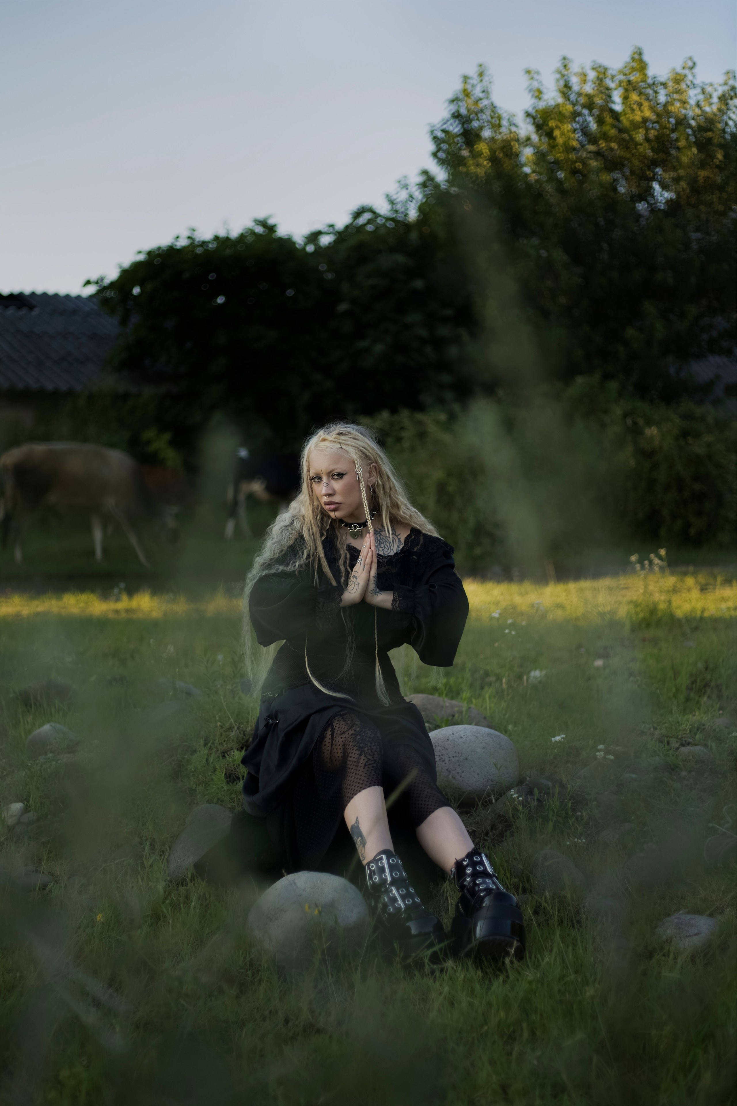 Witch. Art photographer Tatiana Serbina