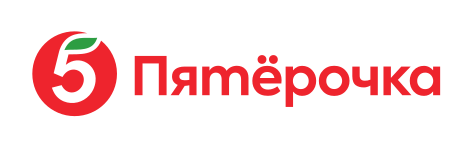 Логотип компании Пятерочка продукты питания