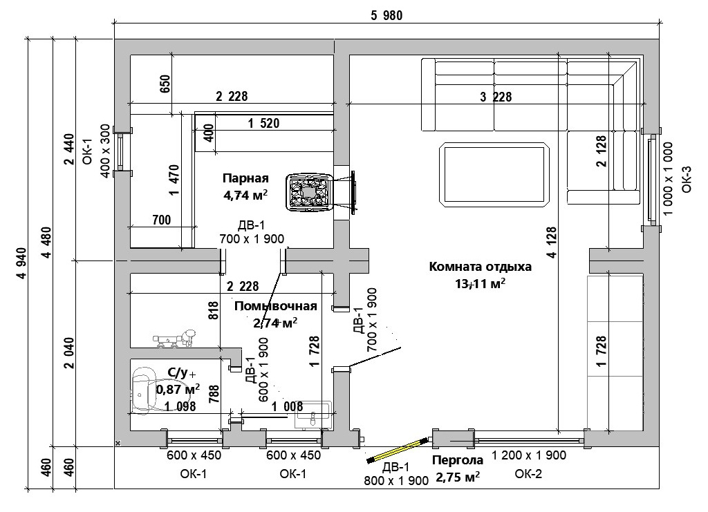 Слобода 2. Строительство модульных бань