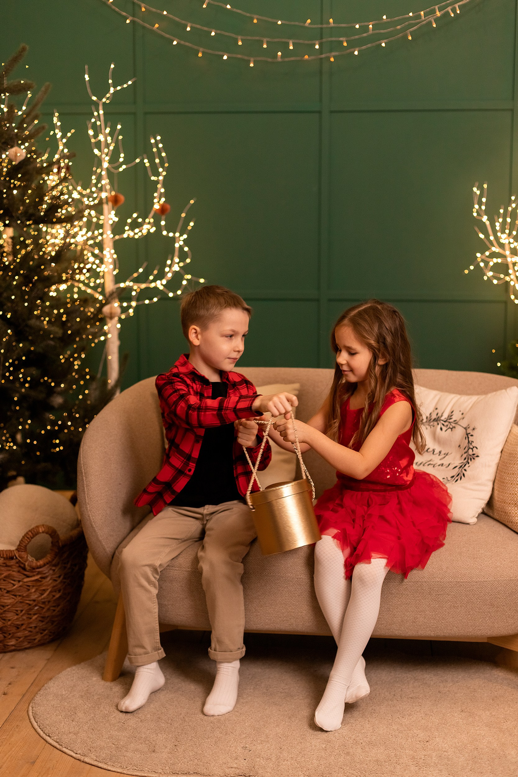 Новогодняя фотосессия. Семейный фотограф в Санкт-Петербурге Анастасия Нечаева