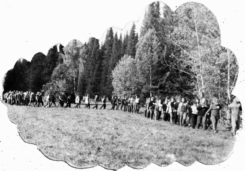 Турслет (1988). Фотограф Эдуард Алмадаков