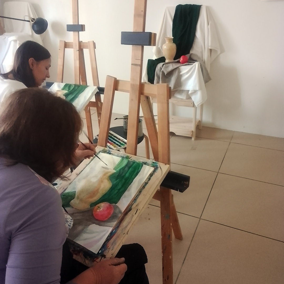 Обучение. Тихонова Анна —художник-график, художник-монументалист, живописец, педагог