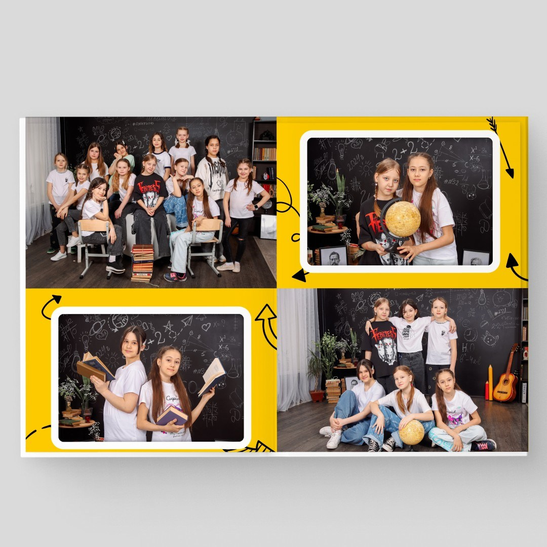 Пакет «Удобный». Студия выпускных альбомов и школьной фотографии «Идея» г. Оренбург