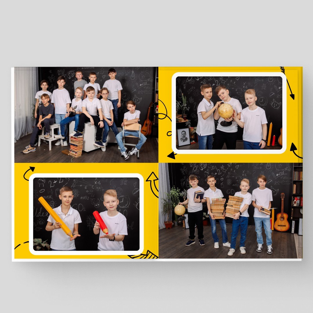 Пакет «Удобный». Студия выпускных альбомов и школьной фотографии «Идея» г. Оренбург