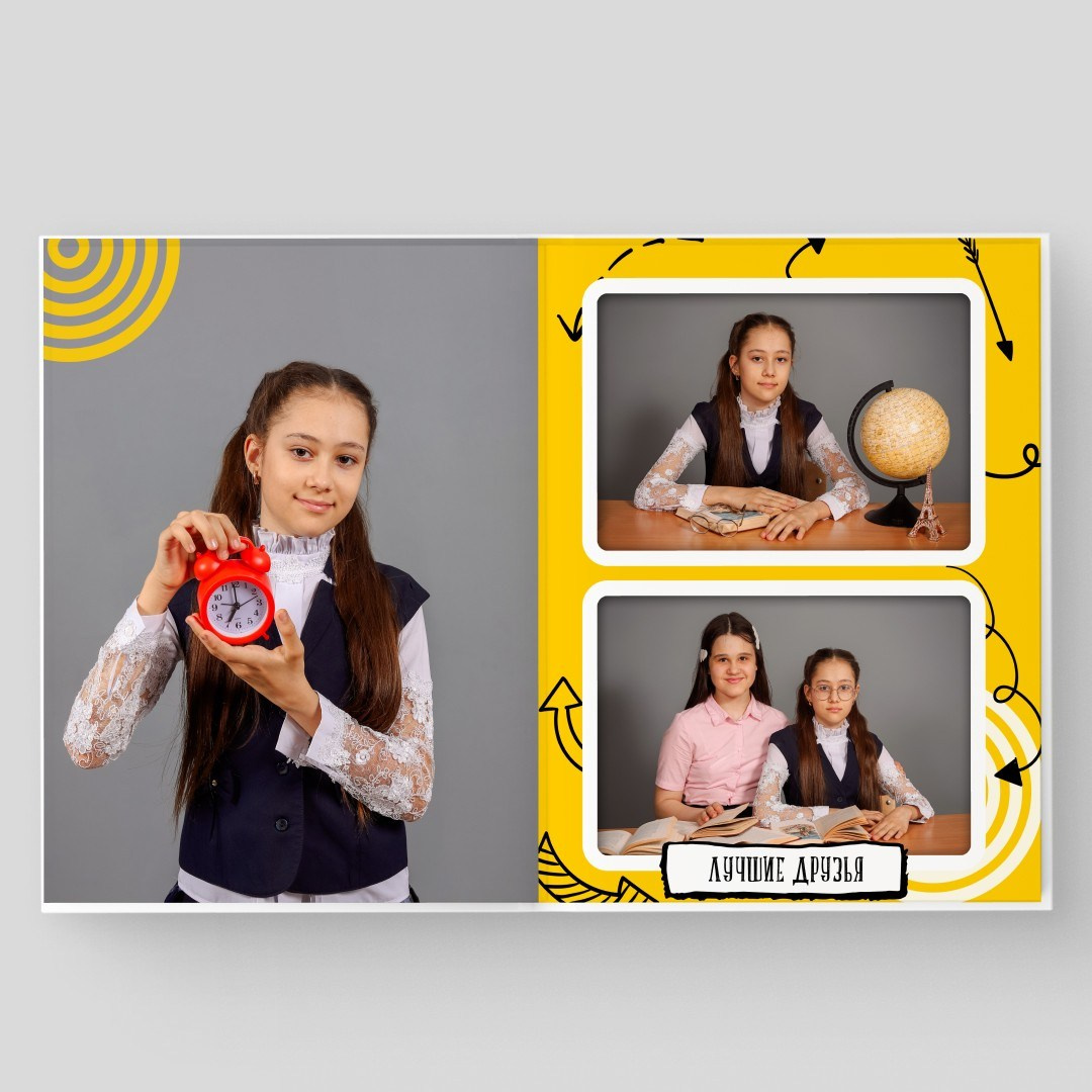 Пакет «Удобный». Студия выпускных альбомов и школьной фотографии «Идея» г. Оренбург