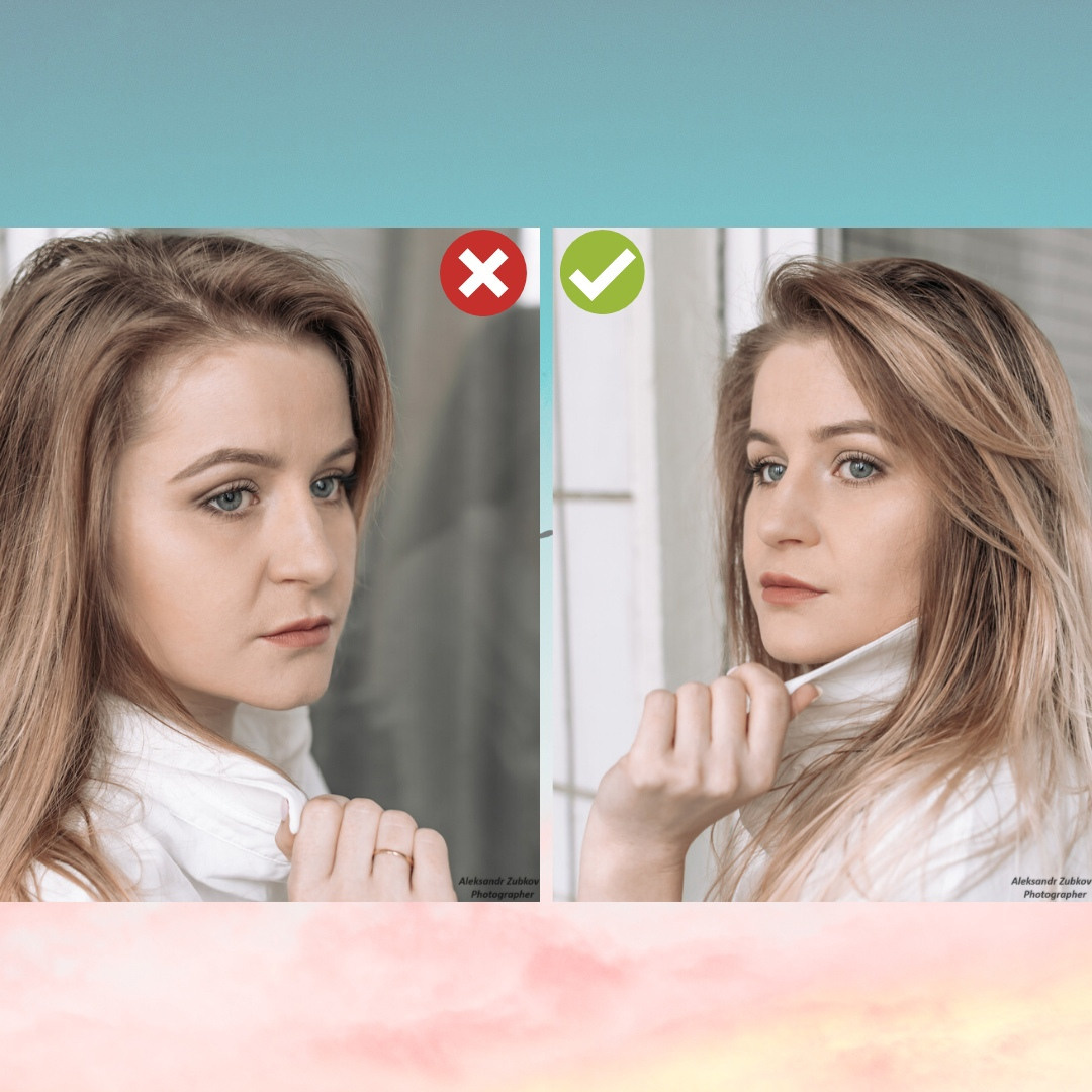 Рабочая сторона модели в фотографии. Портретный фотограф в Москве Александр Зубков