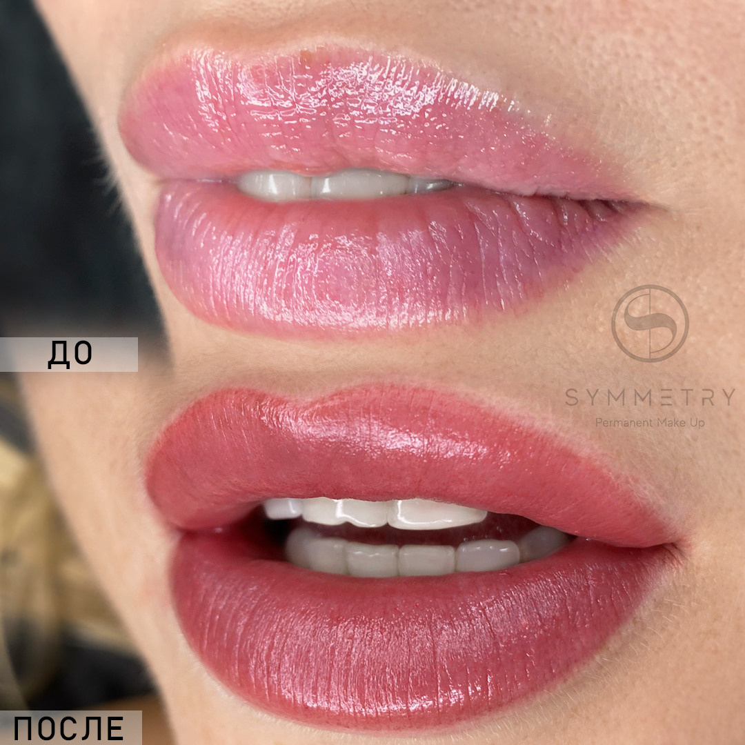 Перманентный макияж губ, виды. Студия перманентного макияжа, косметологии и массажа SYMMETRY в Москве, м. Киевская