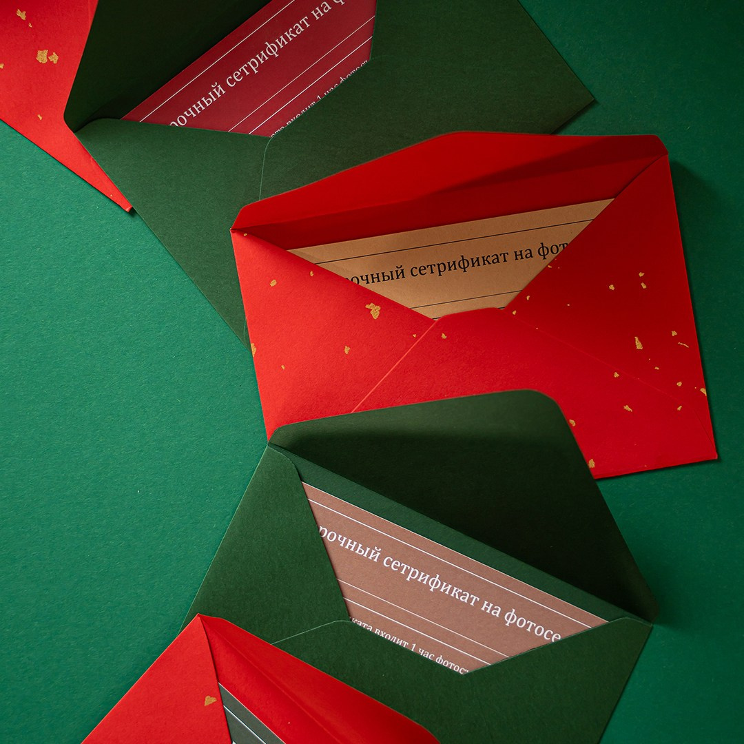 Подарочный сертификат. Фотограф Евгений Львов