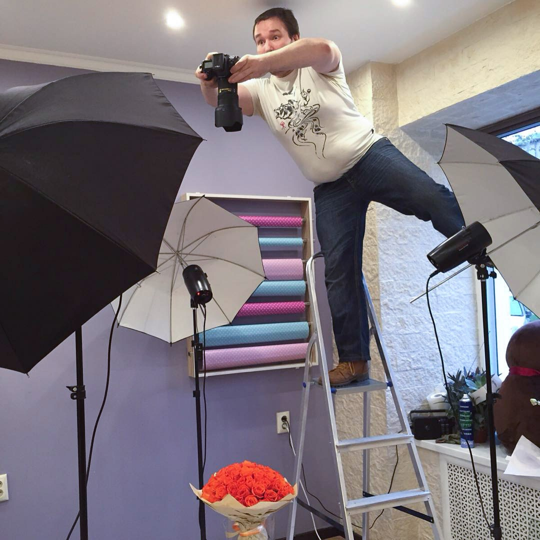 Фотосъёмка букетов и живых цветов для магазинов и службы доставки