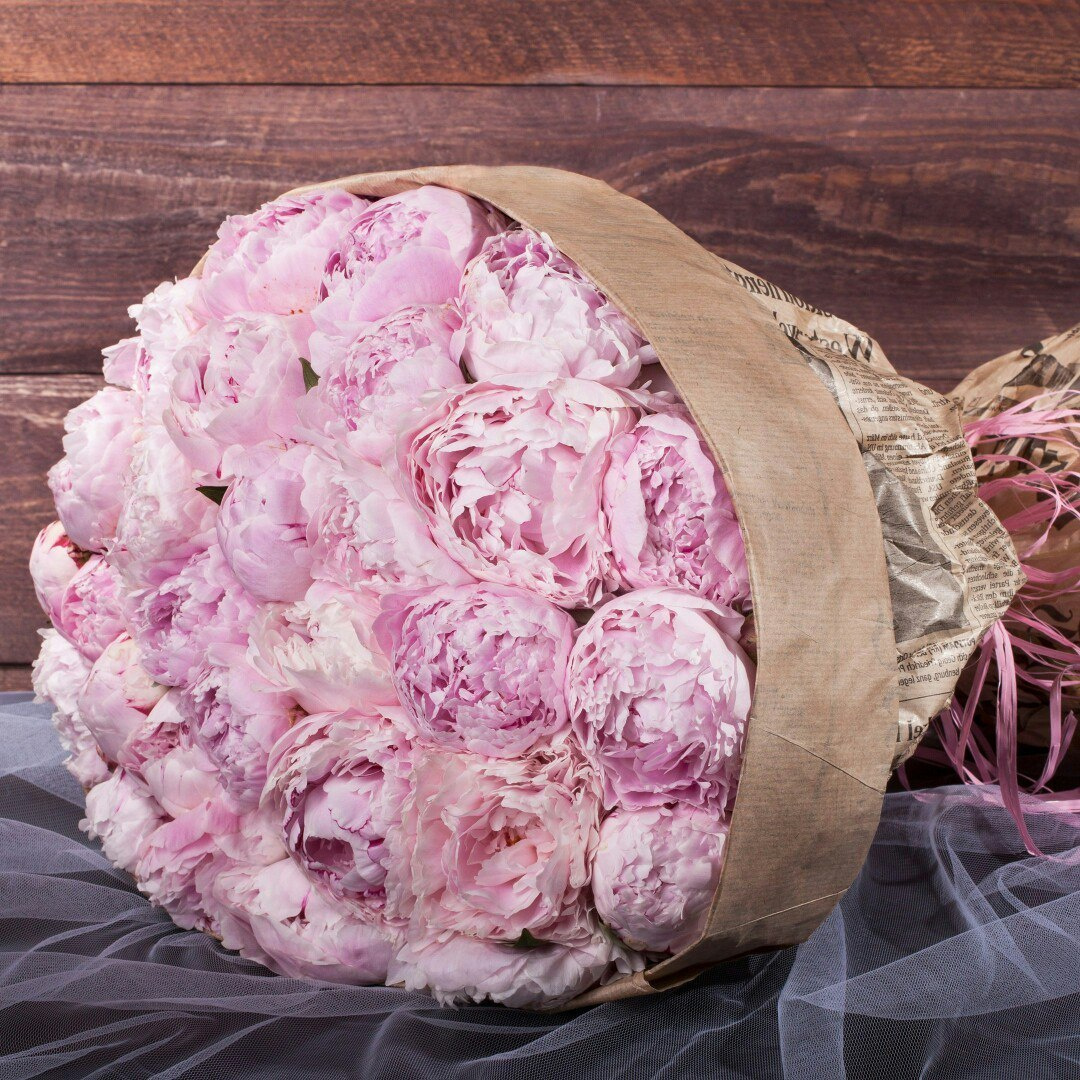 Букет из пионов. Флорист Маргарита Гладкова