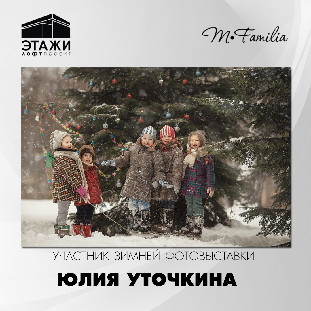 Зимняя фотовыставка в Петербурге, 2023. Организация фотовыставок в Петербурге и Москве, MFamilia (МФамилия)