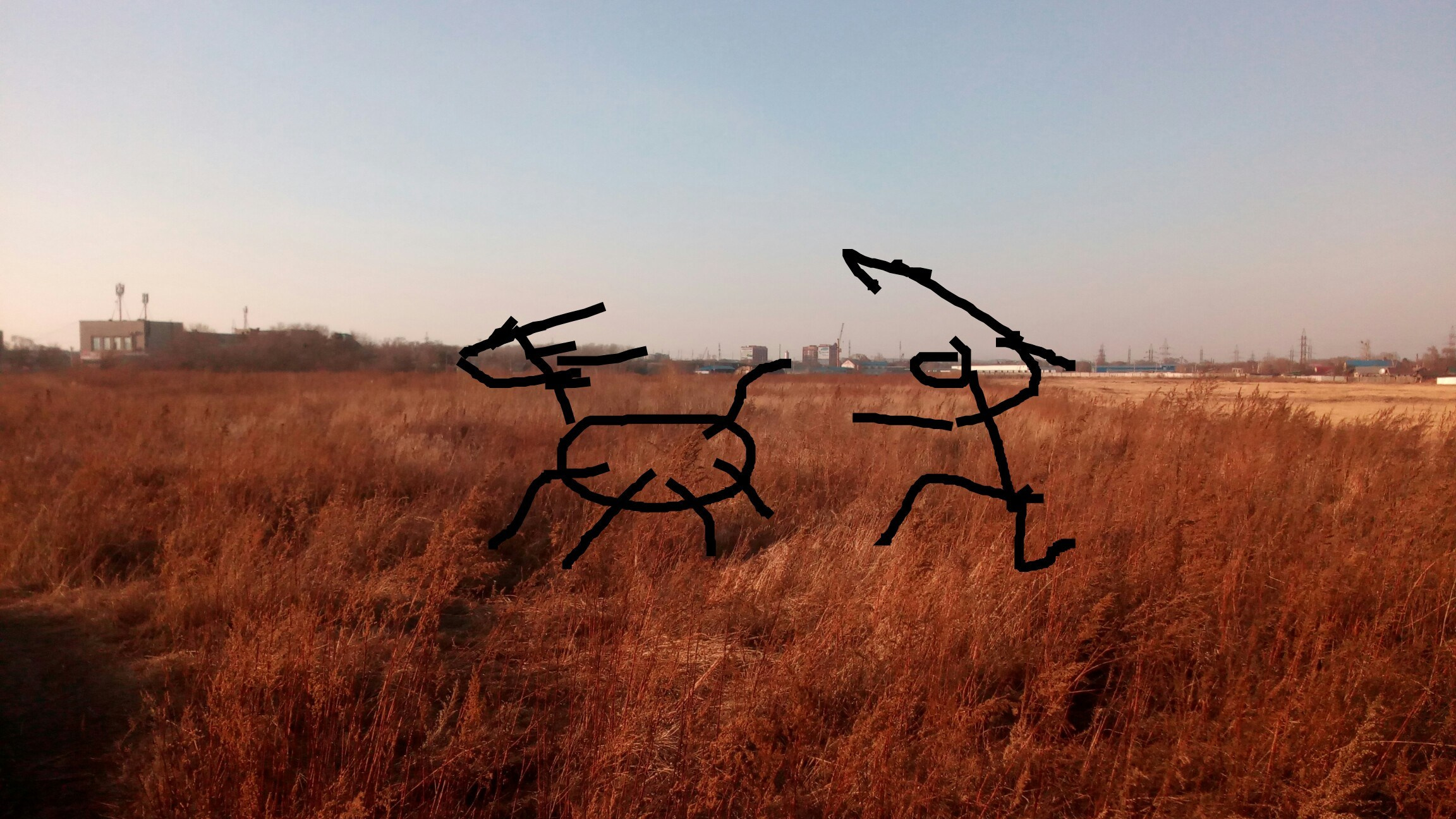 Дорисованнаяреальность. Художник Рыбак Николай