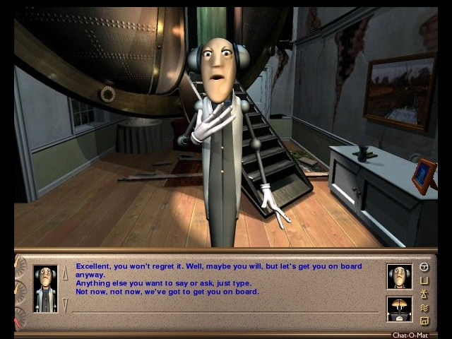 № 55 Starship Titanic (1998) — мастерство увеличения одного абзаца. Wordlessly