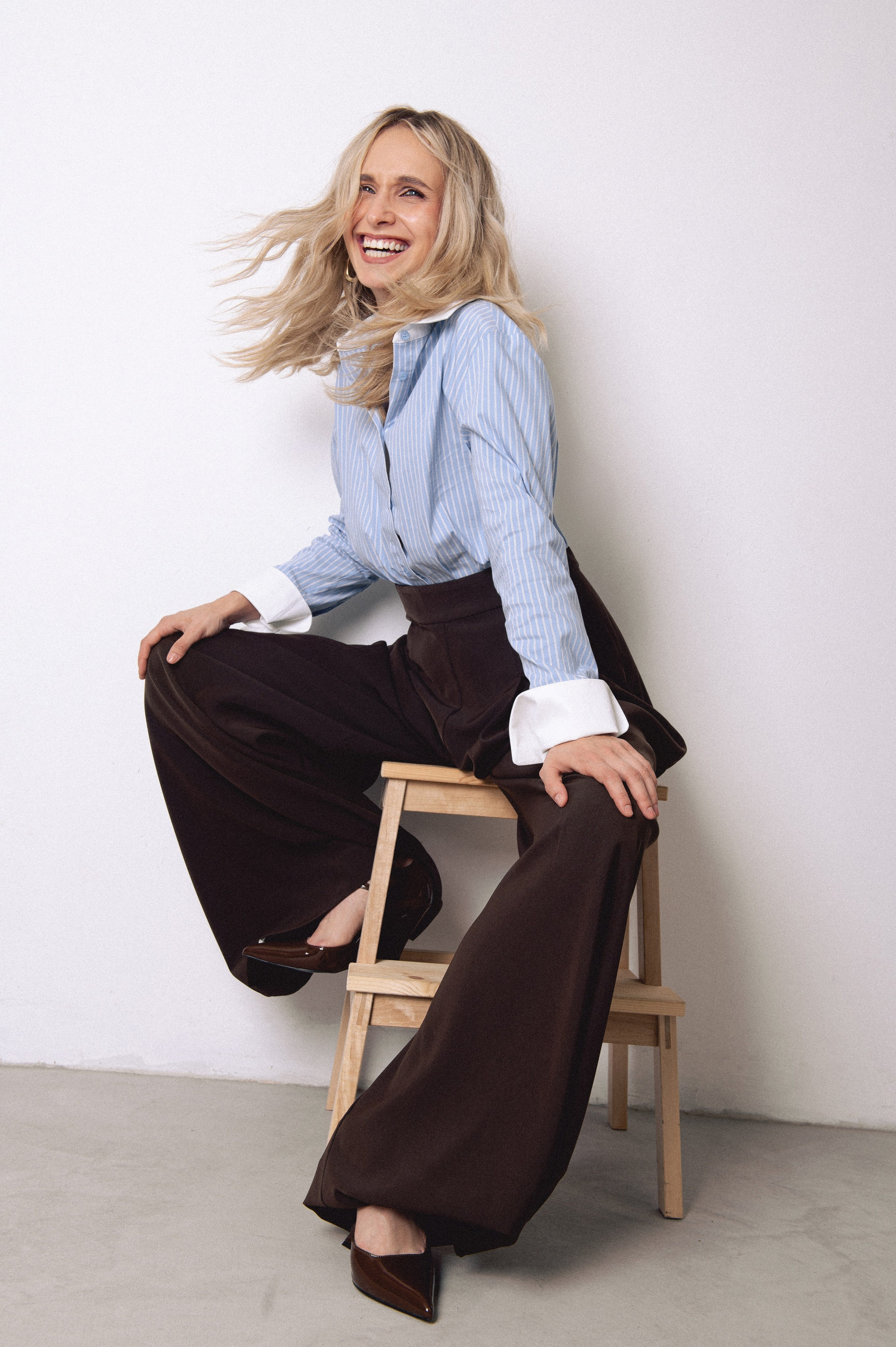 Фотосессия с вентилятором