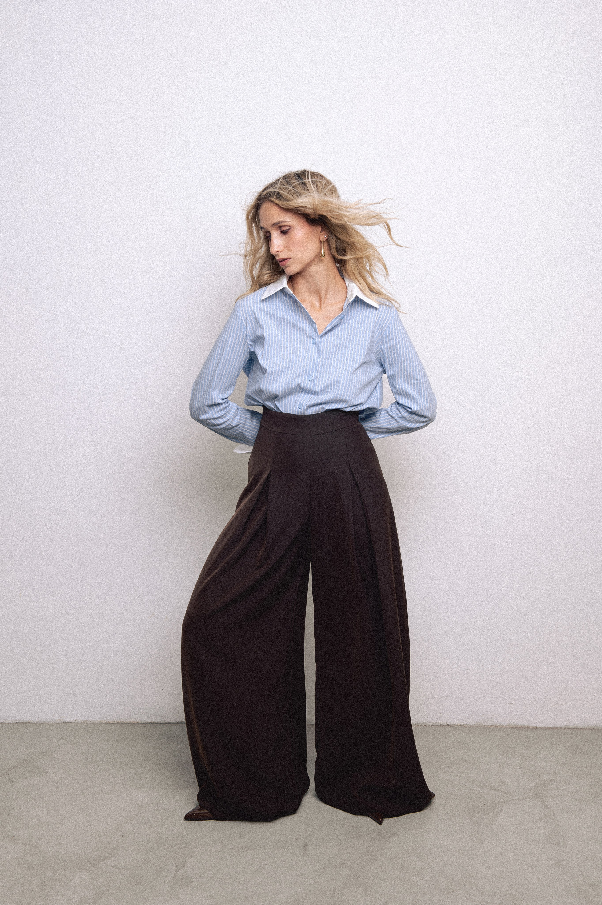 Фотосессия с вентилятором