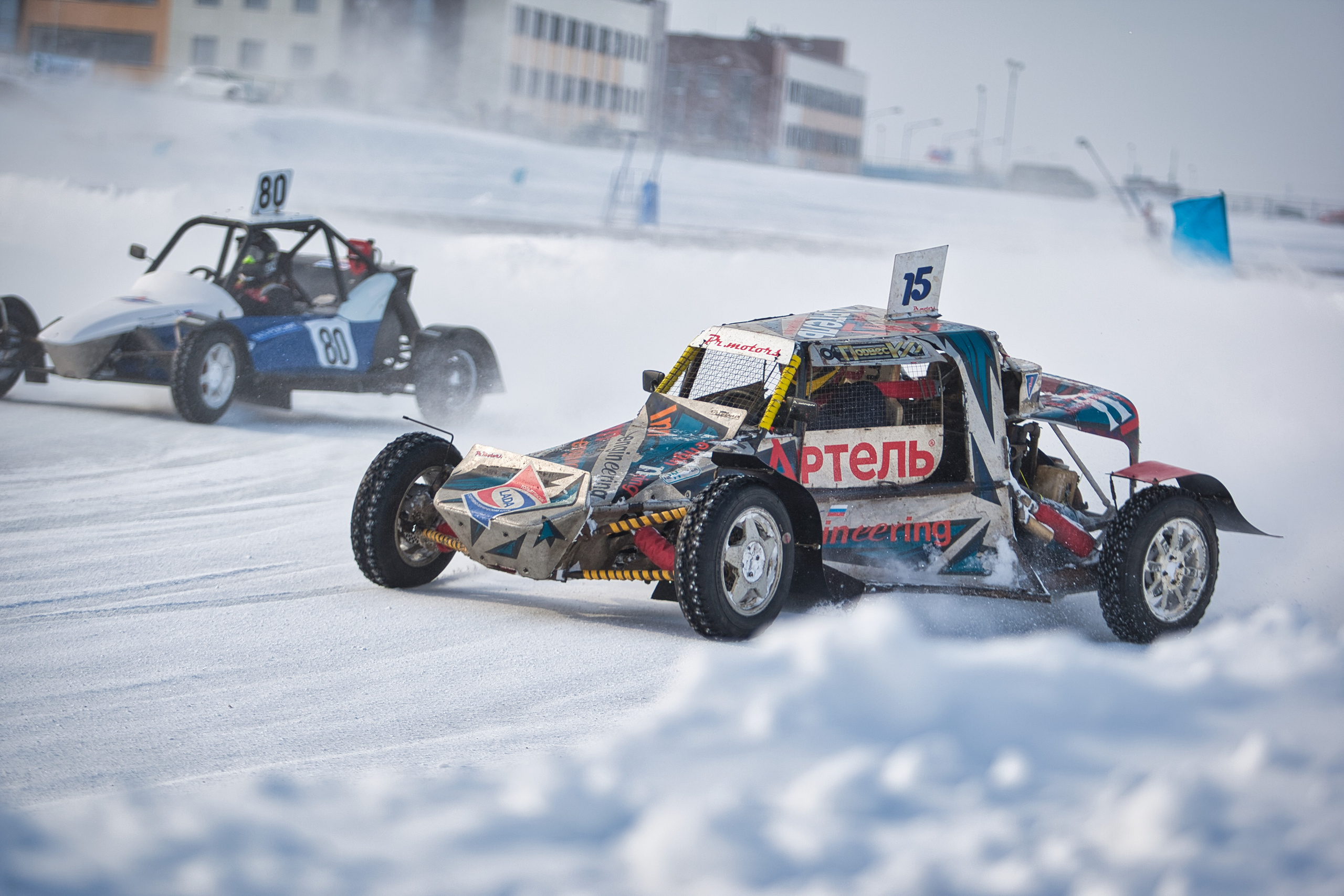 Финал кубка ТСТК Лада по ледовым гонкам. Фотограф Левченко Денис