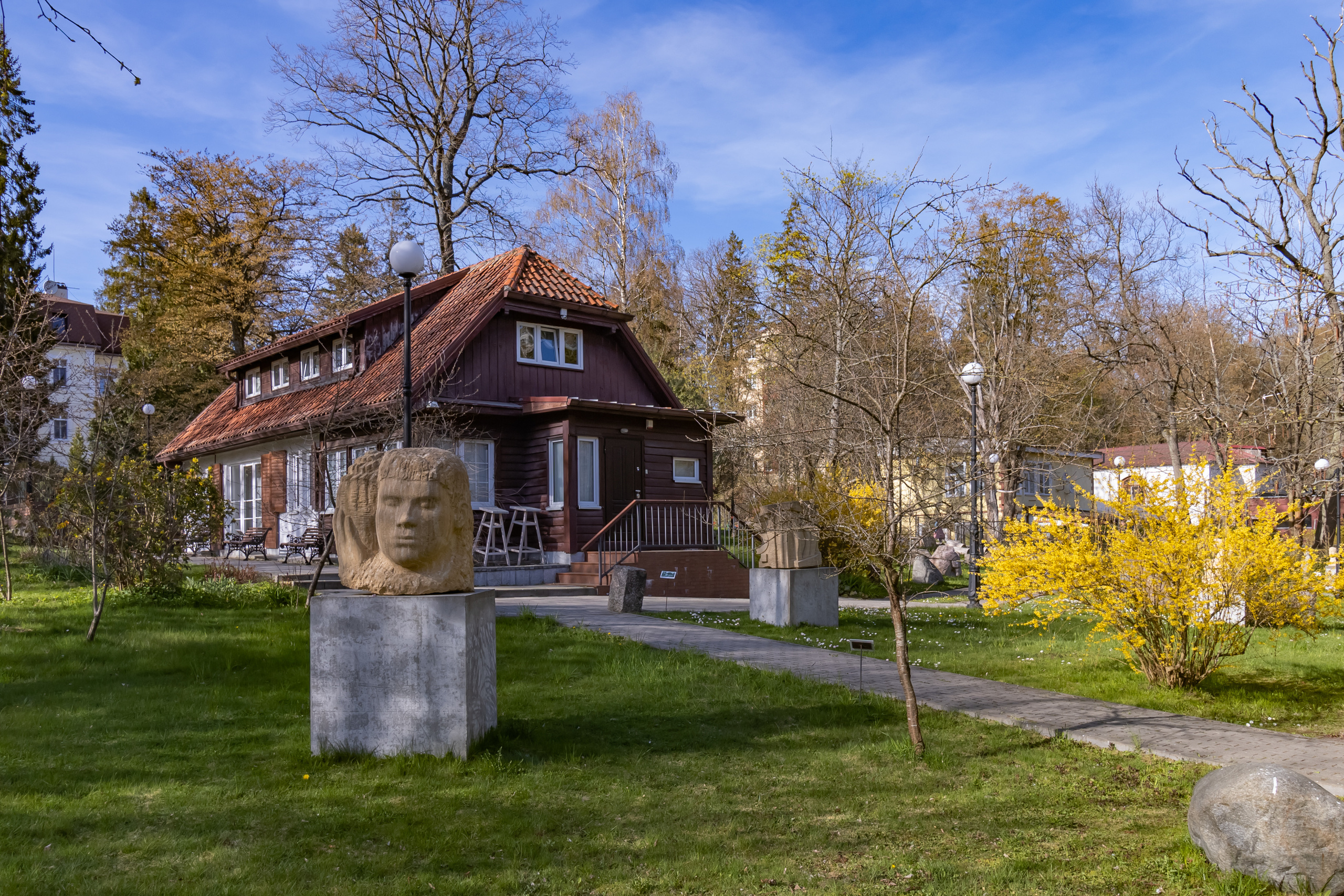 Дом-музей Германа Брахерта. AI-контент (генерации ИИ-фото и видео), стоковые фотографии Калининградской области