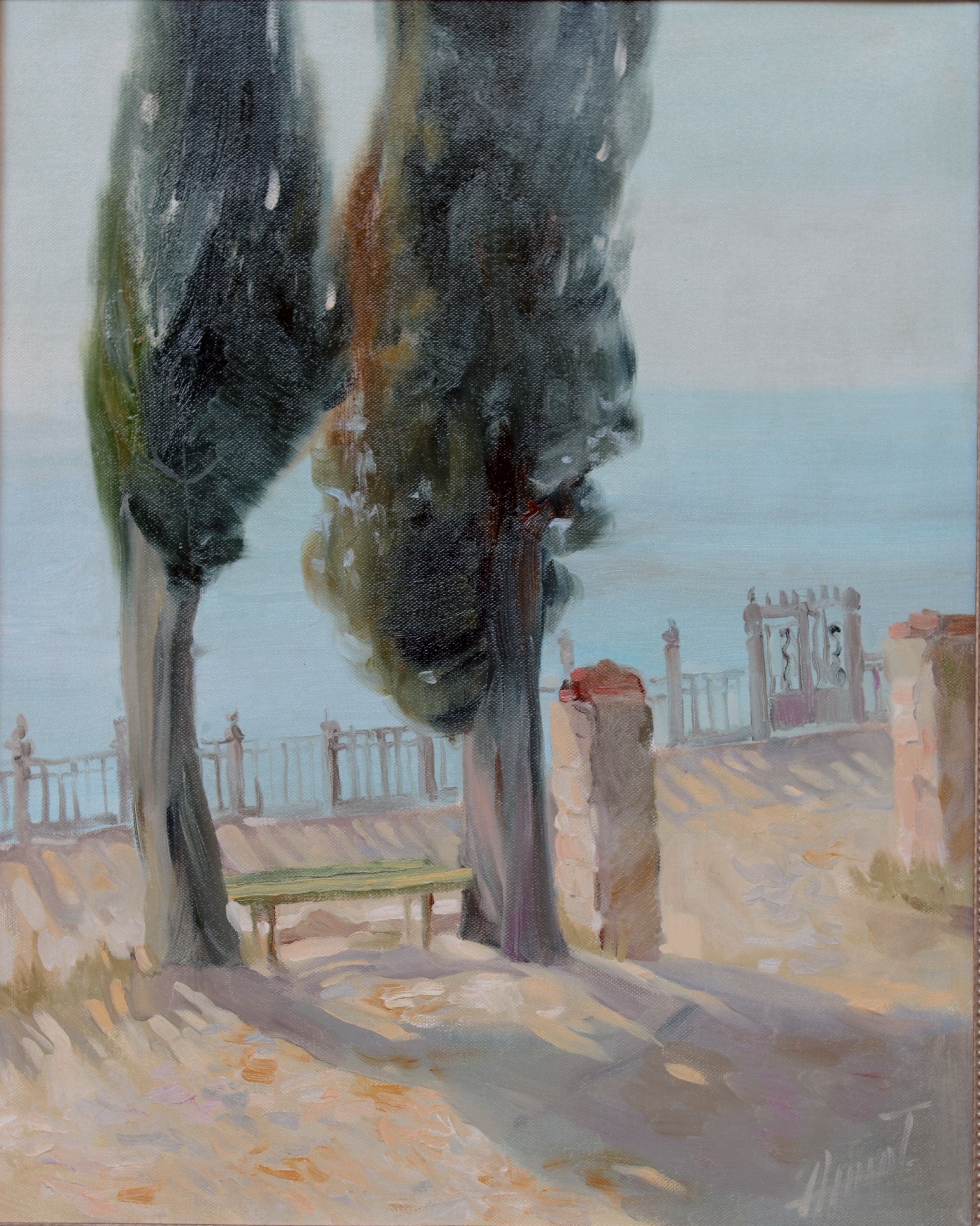 Масляная живопись. Тихонова Анна —художник-график, художник-монументалист, живописец, педагог