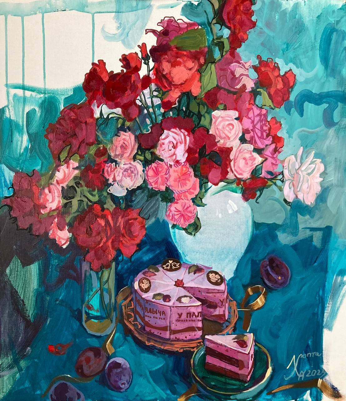 ЖИВОПИСЬ ГАЛЕРЕЯ. Artist Anna Khopta. Oil and Acrylic Paintings. Moscow
