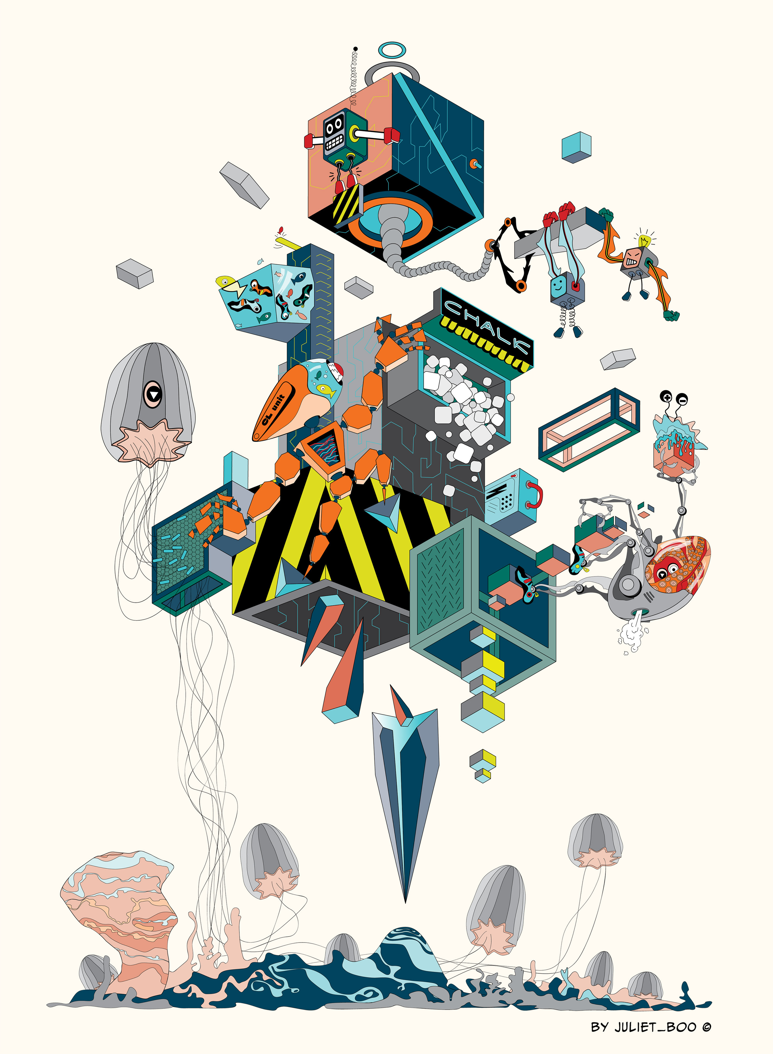 Illustration, digital art. Юлия Леонова фотограф, Москва. Искусство, fine art, interior print