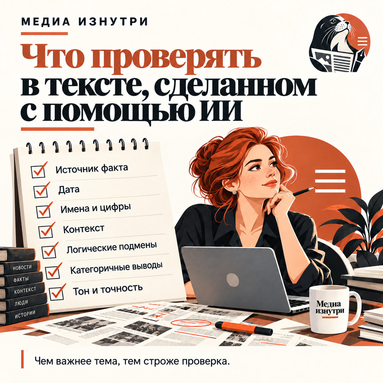 ИИ внутри редакции: где заканчивается помощник и начинается редактор. Наташа Скрипка