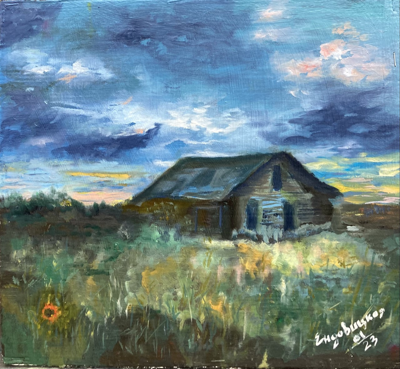 Картины с историями или живопись в путешествиях. ArtZoyaEndovitskaya