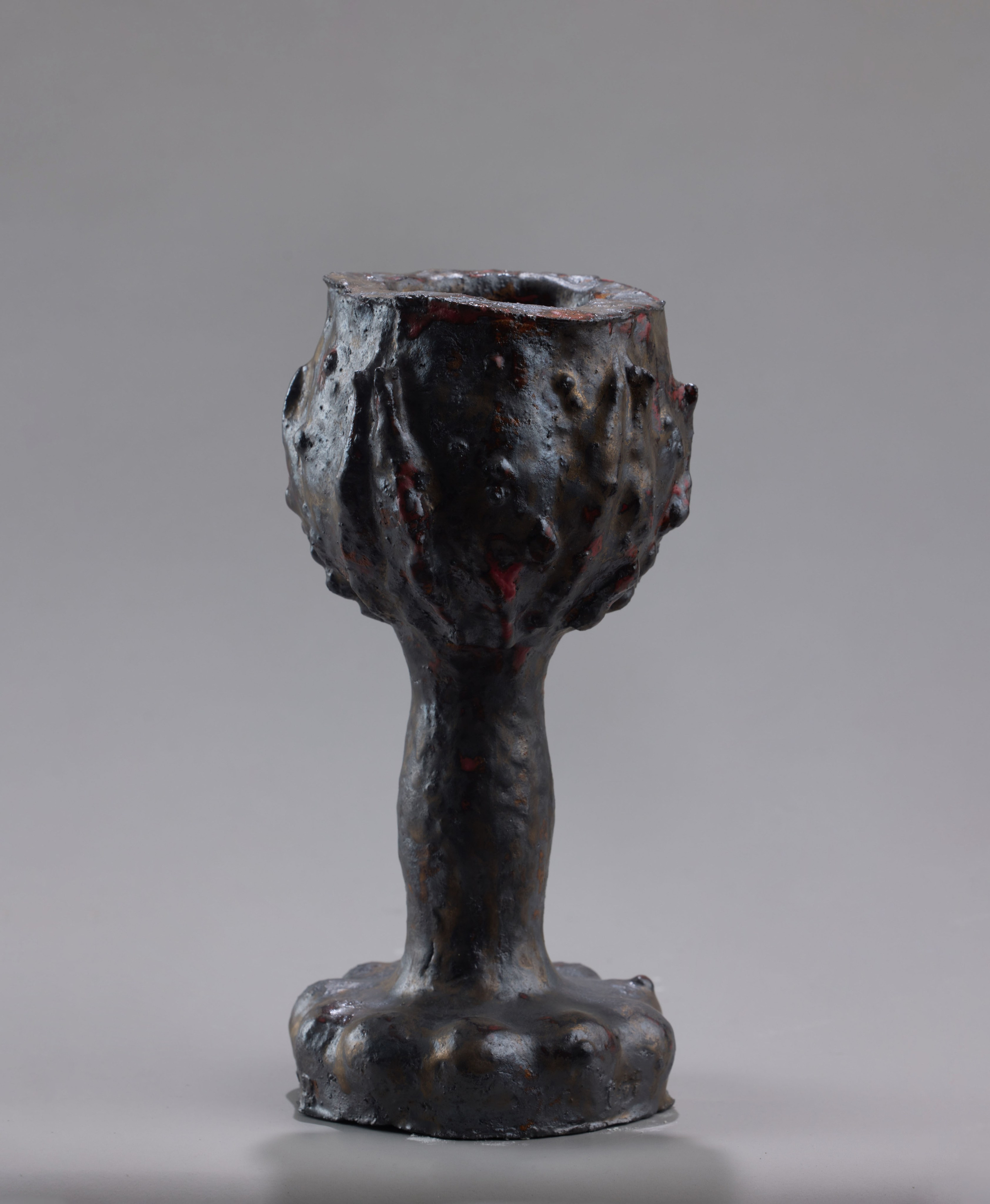 Кубок. Шамот, глазури. Sculptor Aleksei Dmitriev